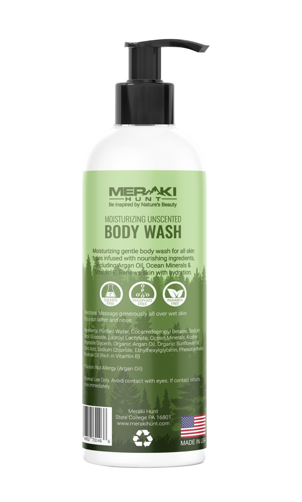 Meraki Hunt Unscented Body Wash