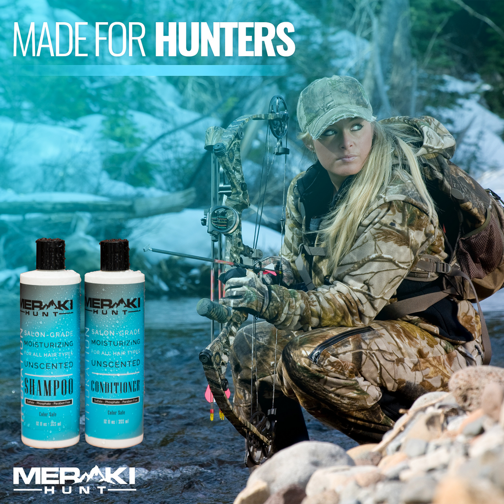 Meraki Hunt Scent Free Shampoo and Conditioner Set